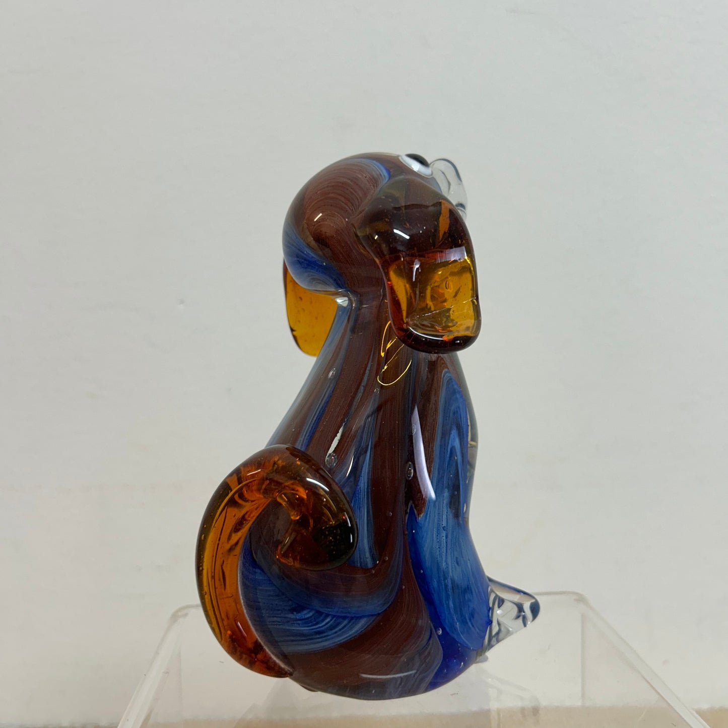 Woofa Dog Glass Sculpture