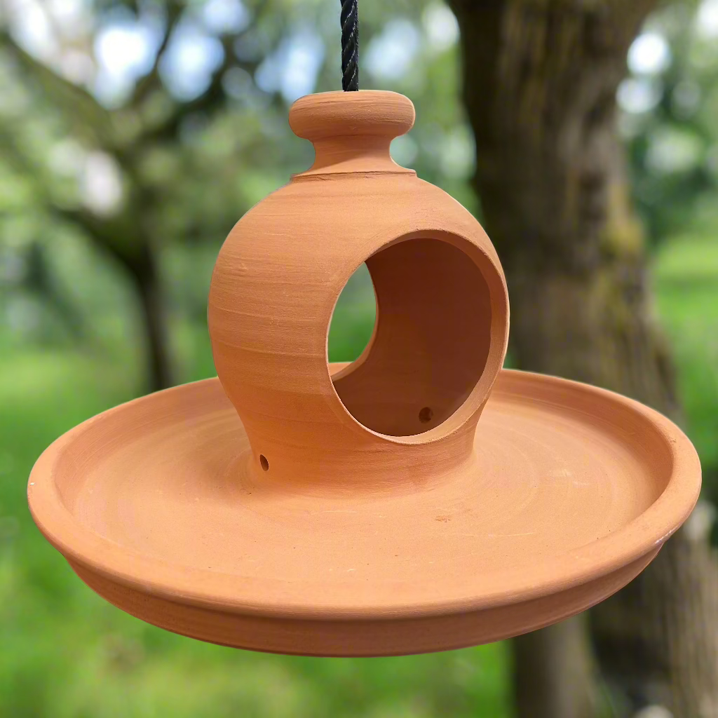 Terracotta Bird Feeder