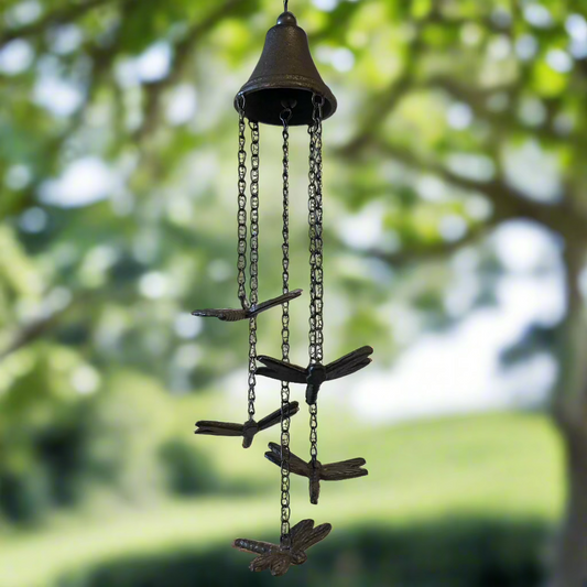 Wind Chime - Cast Iron Dragonfly