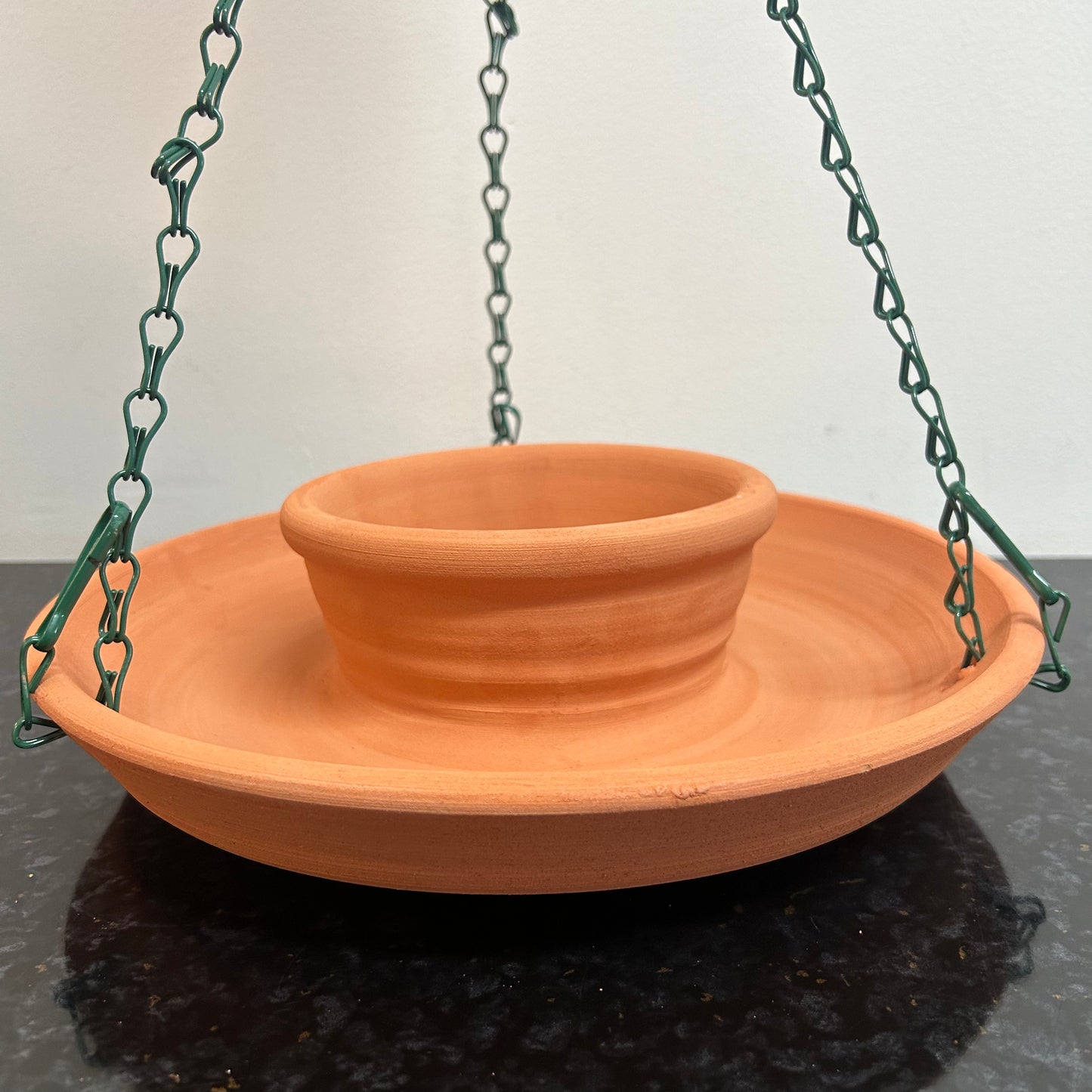 Terracotta Bird Feeder & Water Bowl