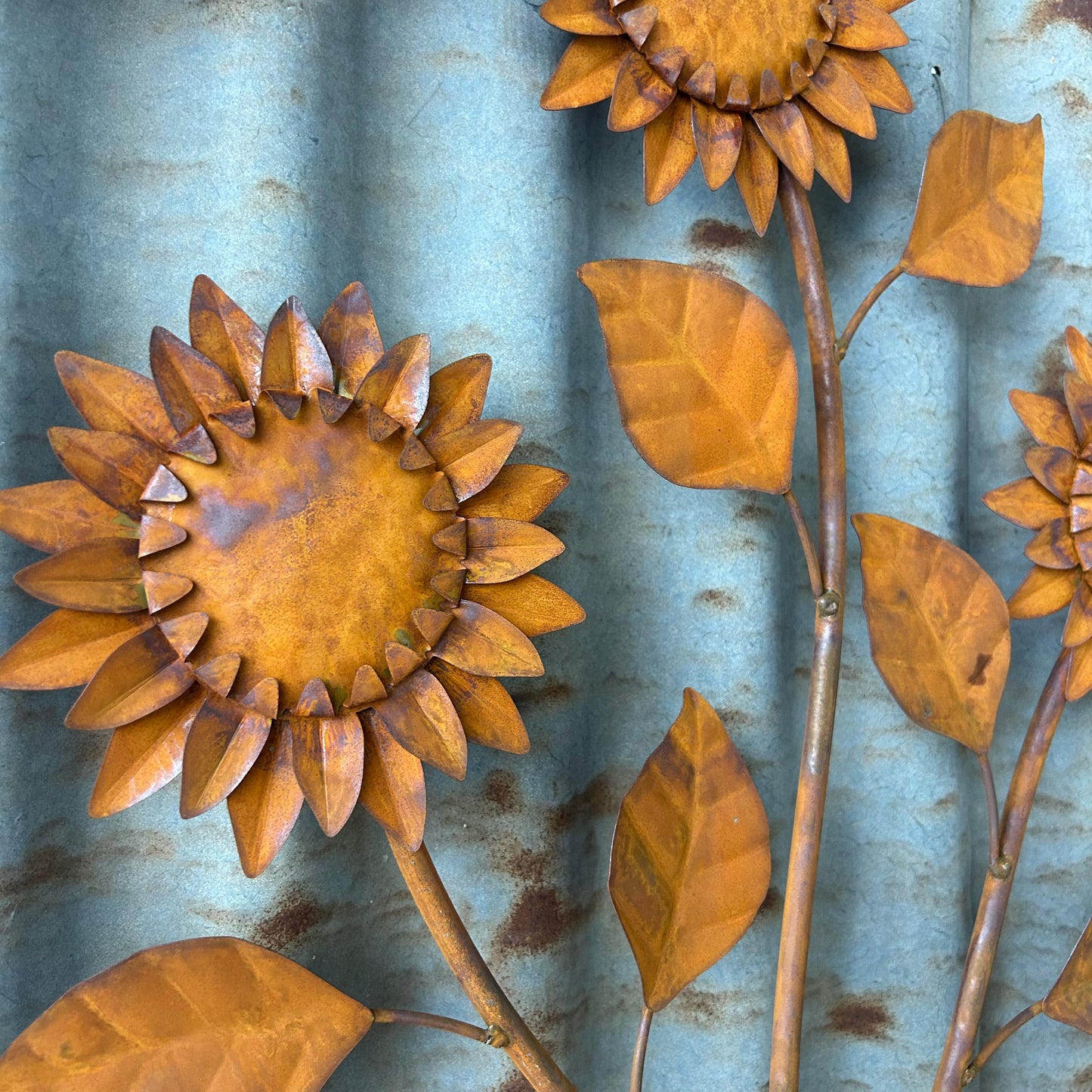 Rustic Sunflower Wall Art