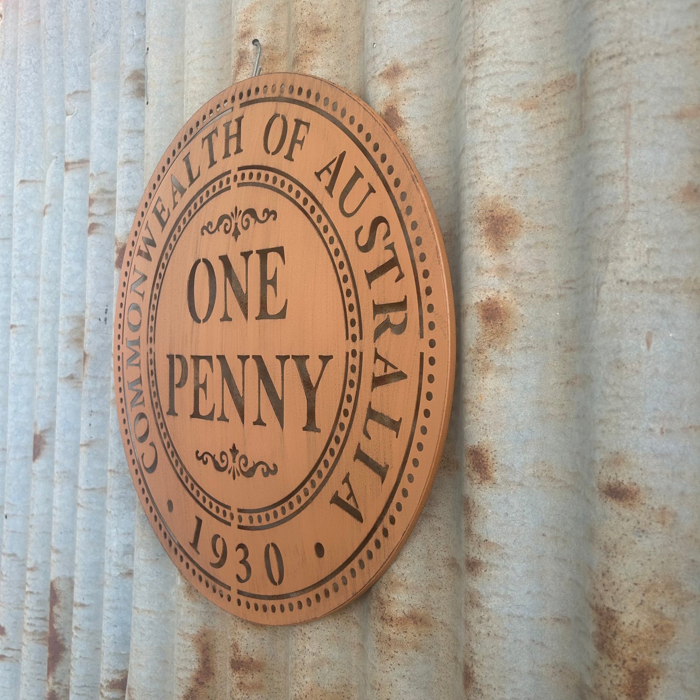 Australian Penny Wall Art