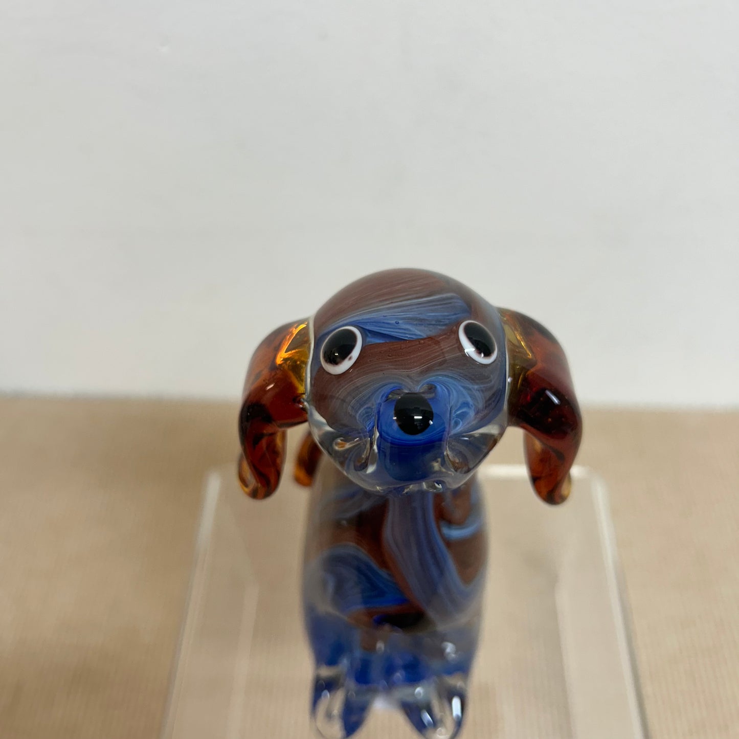 Woofa Dog Glass Sculpture