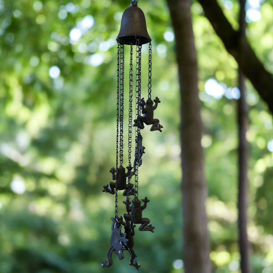 Wind Chime - Cast Iron Frogs