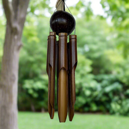 Wind Chime - Coconut Bamboo