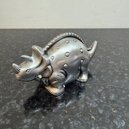 Pewter Money Bank
