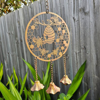 Beehive Bell Decor Hanging