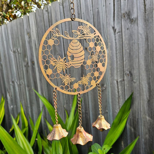 Beehive Bell Decor Hanging