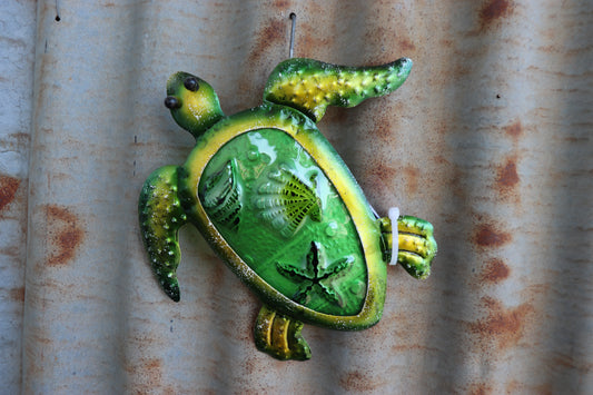 Glass Turtle Wall Art