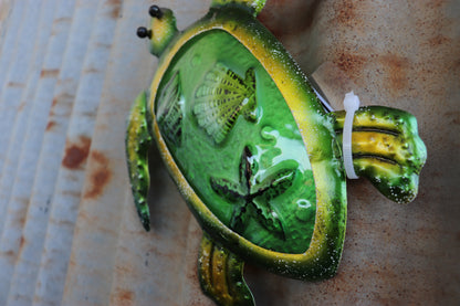 Glass Turtle Wall Art