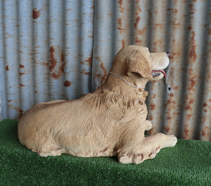 Golden Retriever Statue