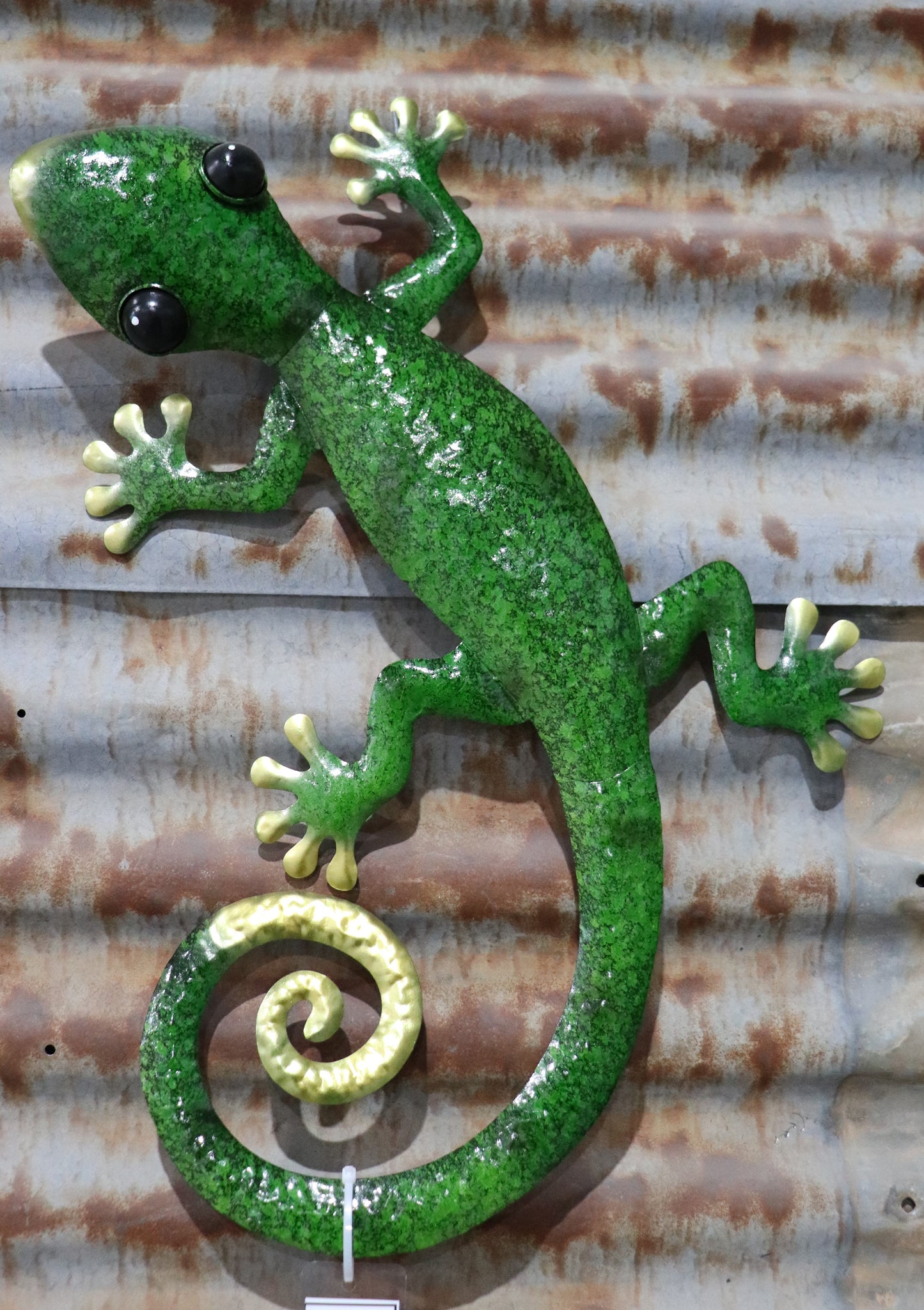 Green Gecko Wall Art