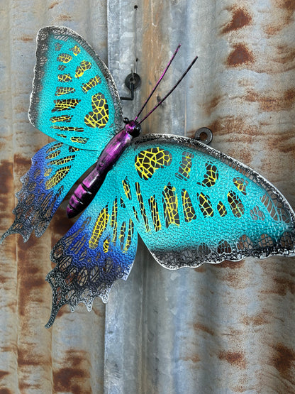 Majestic Blue Butterfly Wall Art