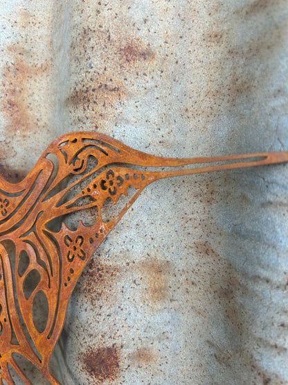 Rustic Hummingbird Wall Art