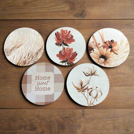 Home Sweet Home Ceramic Coasters