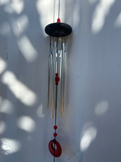 Wind Chime - Chakra Red Coral