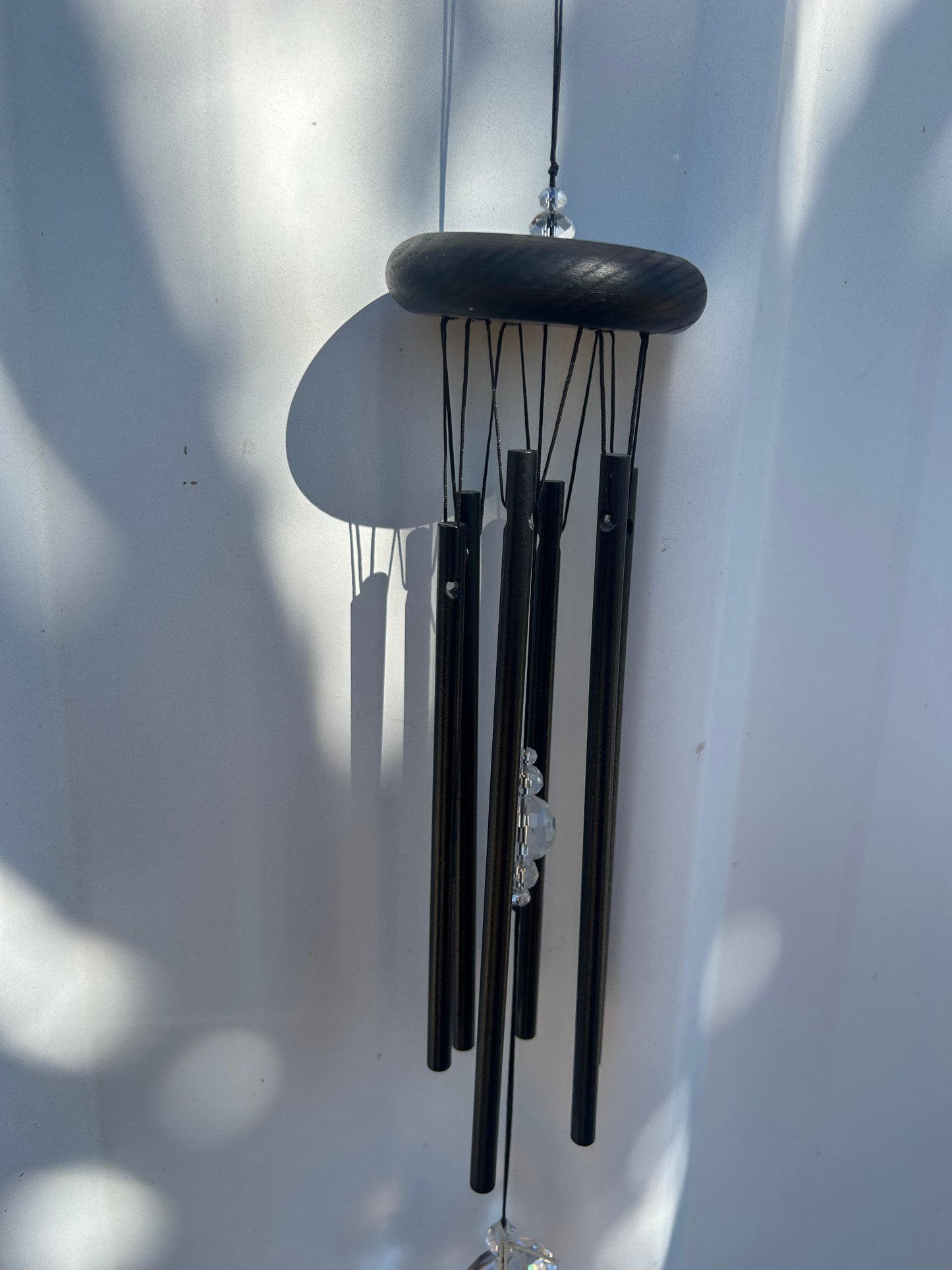 Wind Chime - Crystal Meditation Black