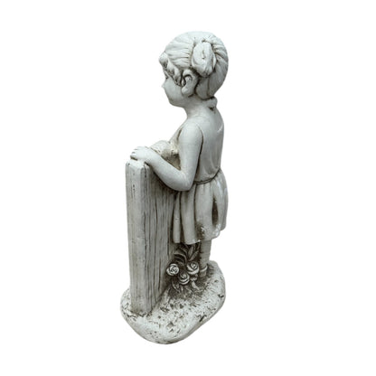 Welcome Girl Garden Statue
