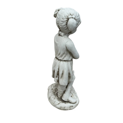 Welcome Girl Garden Statue