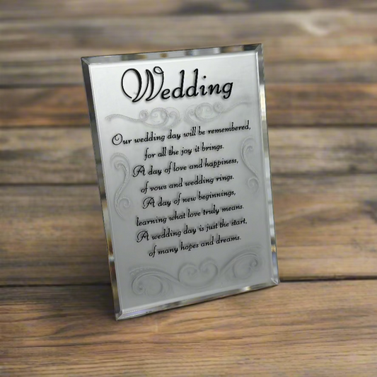 Wedding Plaque