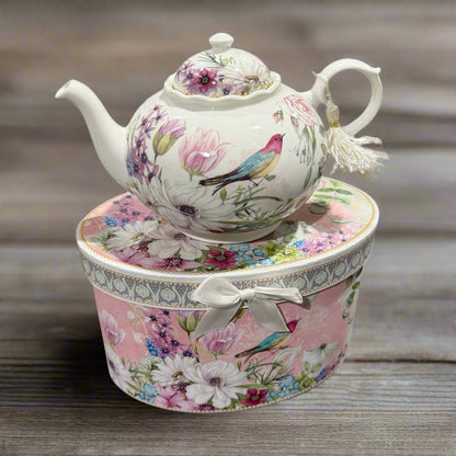 Floral Garden Teapot