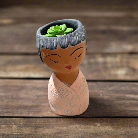 Oriental Girl Planter