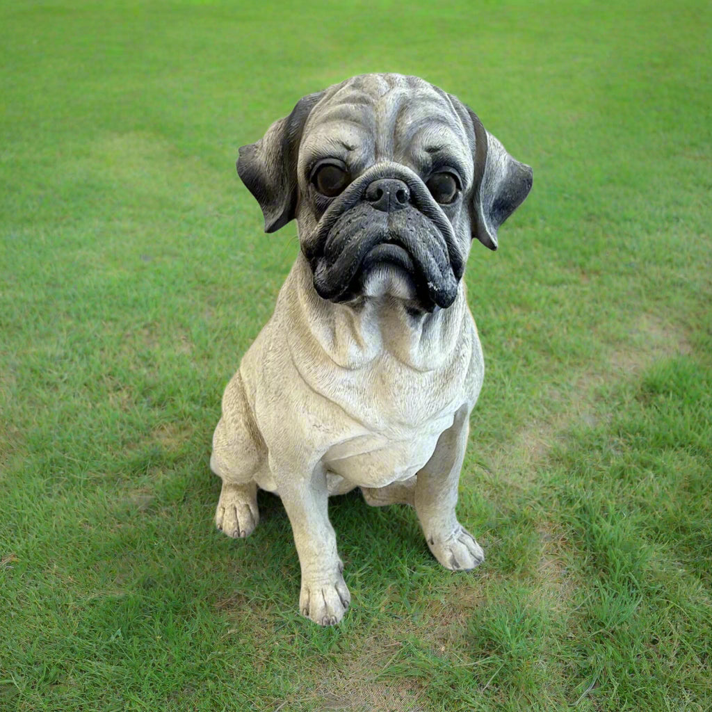 Large Pug Statue