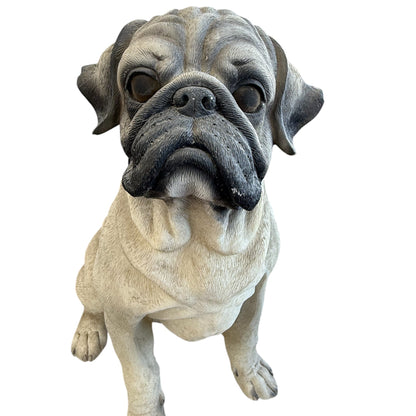 Large Pug Statue