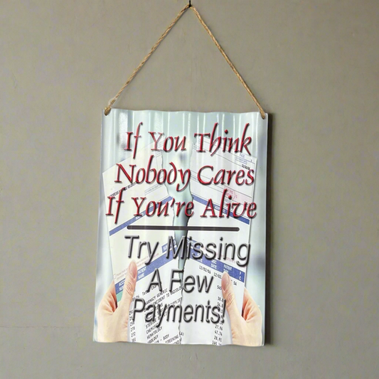 Metal Mancave Signs