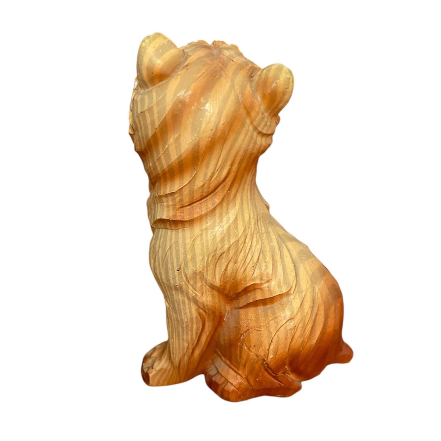 Carved Sitting Dog