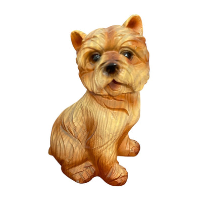 Carved Sitting Dog