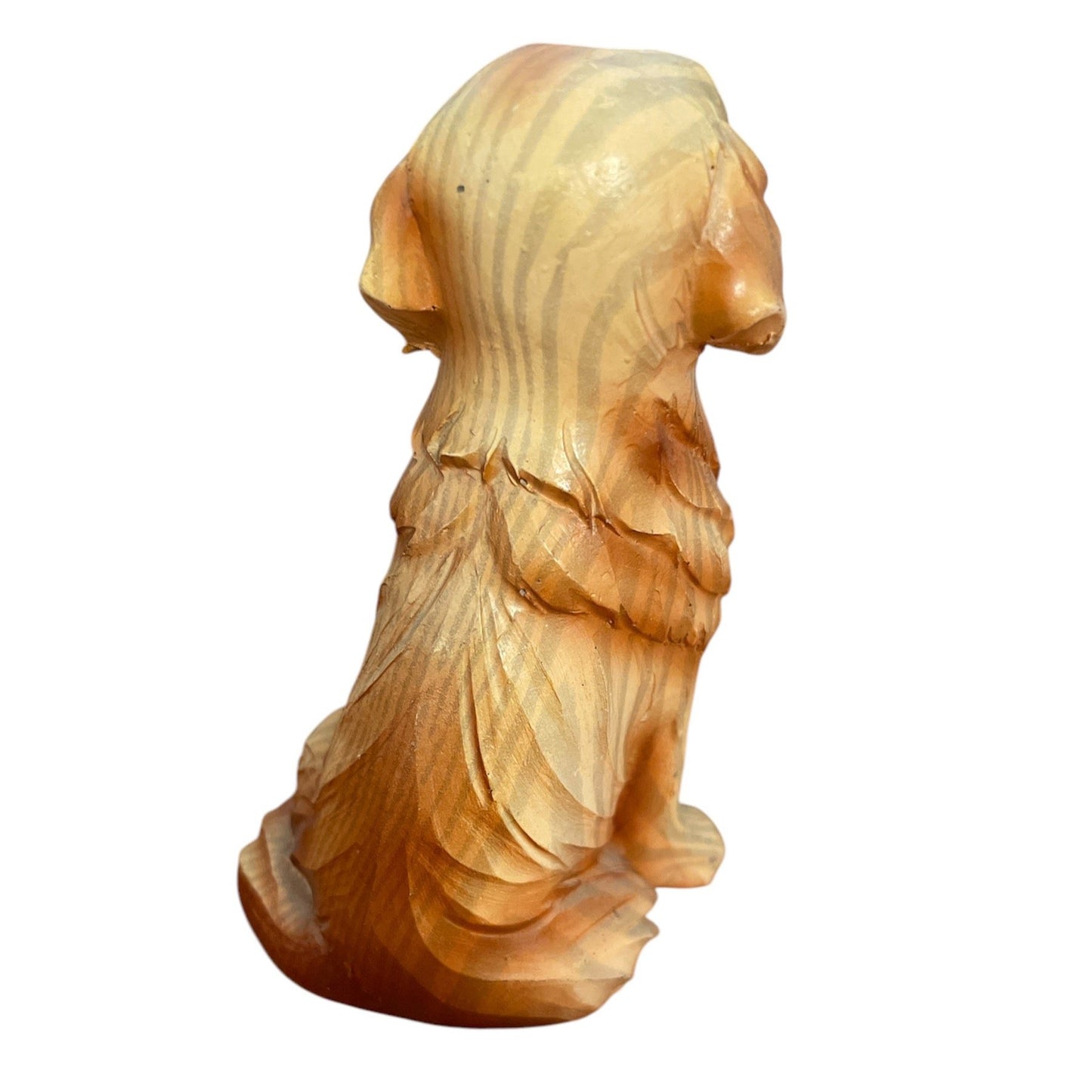 Carved Sitting Dog