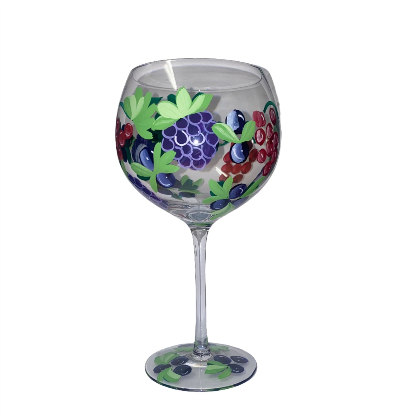 Hand Painted Wine Glasses