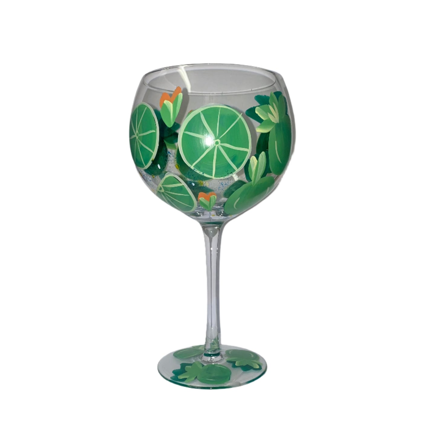 Hand Painted Wine Glasses