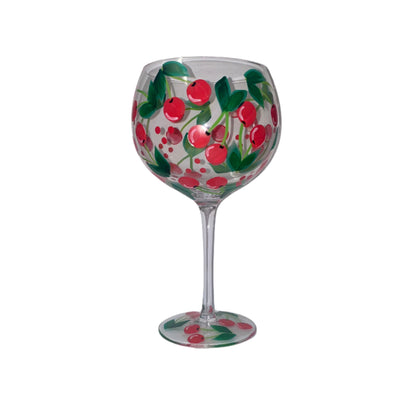 Hand Painted Wine Glasses