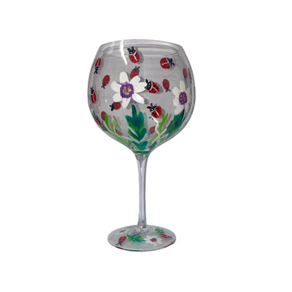 Hand Painted Wine Glasses