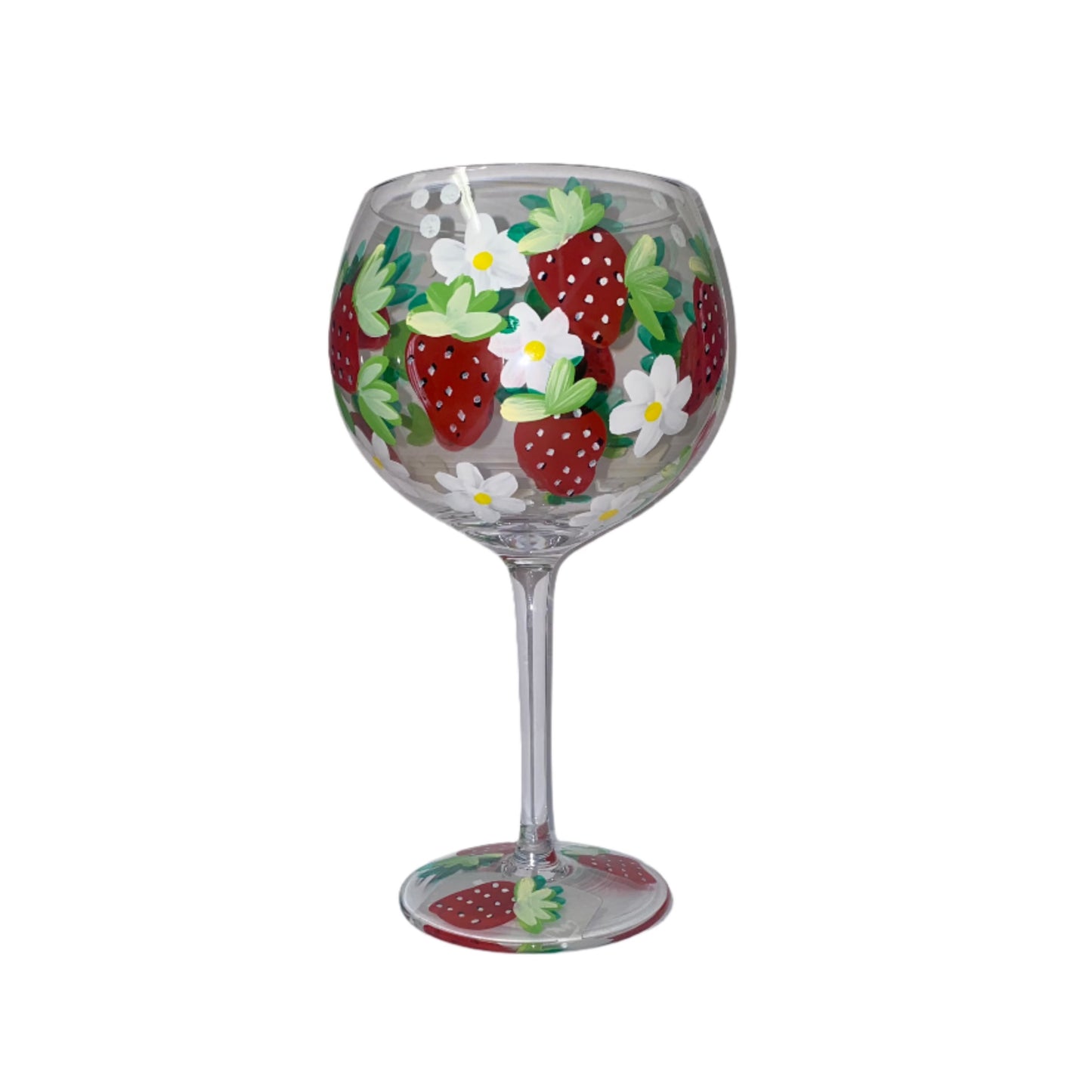 Hand Painted Wine Glasses