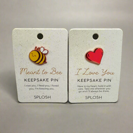 Valentines Day Keepsake Pins