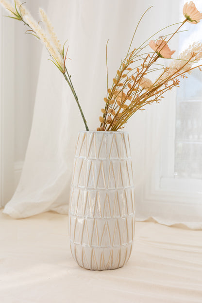 Island Breeze White Vase