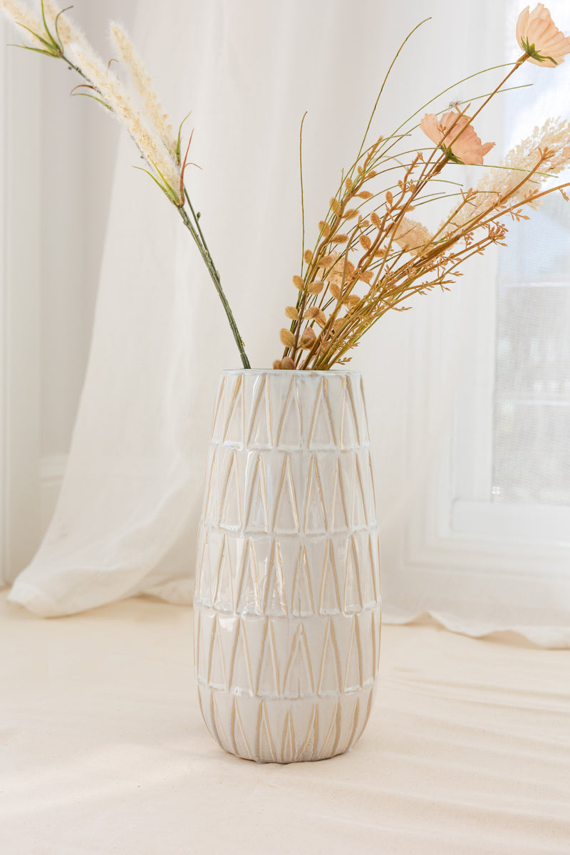 Island Breeze White Vase