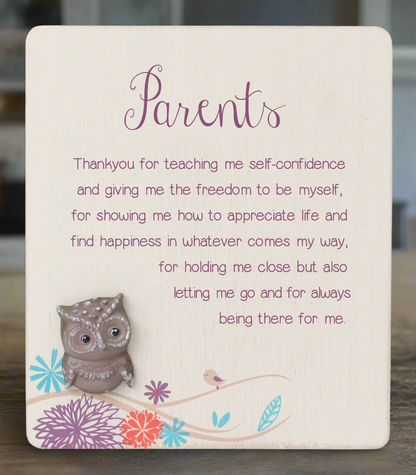 Tiny Owl Poem - Parents