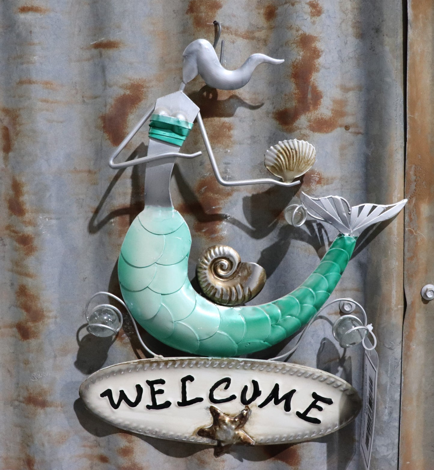 Mermaid Welcome Wall Art