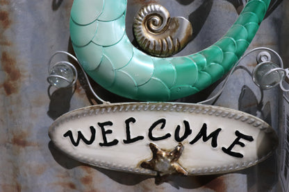 Mermaid Welcome Wall Art