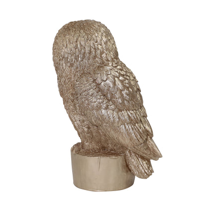 Natural Oasis Owl Statue