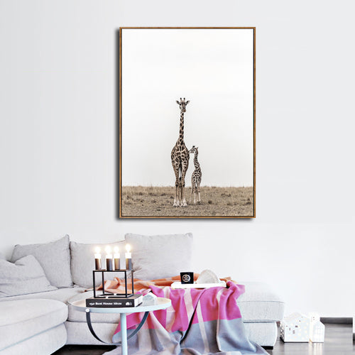 Little One Giraffe Canvas