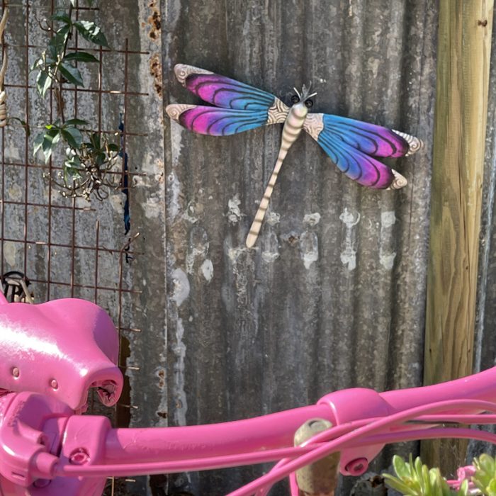 Purple Dragonfly Wall Art