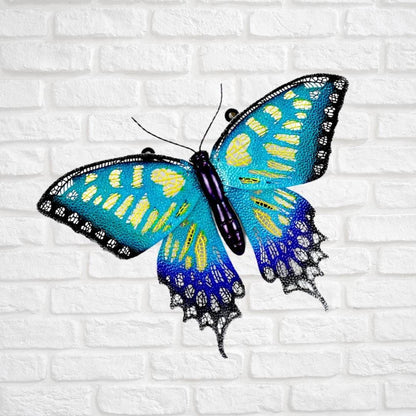 Majestic Blue Butterfly Wall Art