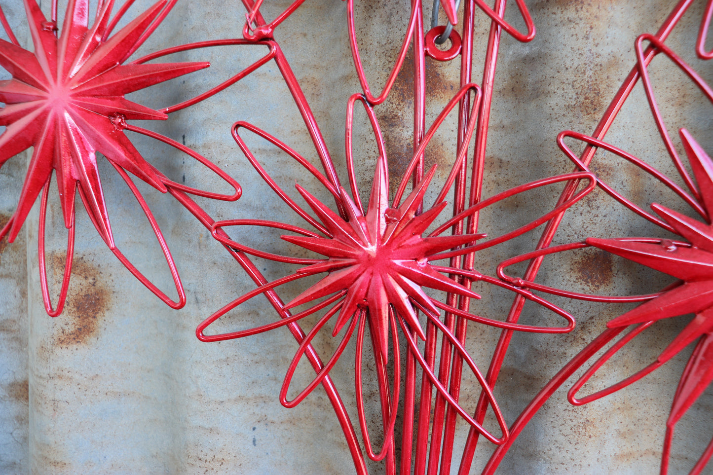 Red Flower Wall Art