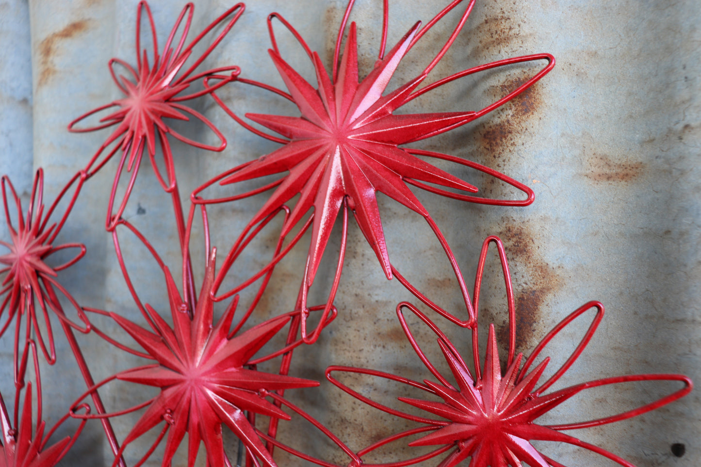 Red Flower Wall Art