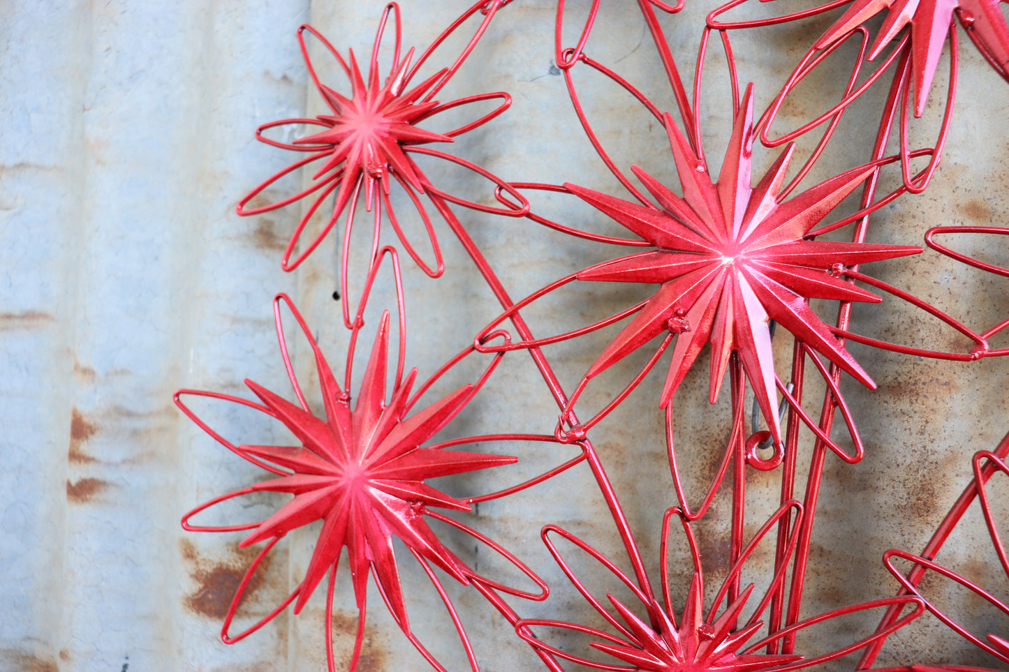 Red Flower Wall Art